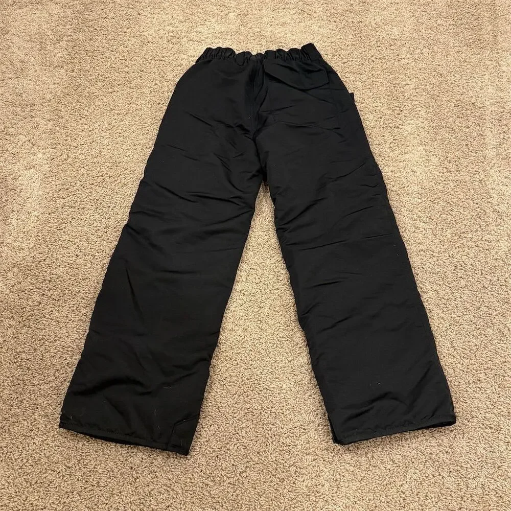 GAP Kids Unisex Ski Snow Pants Black Size 12 Winter Insulated NWT